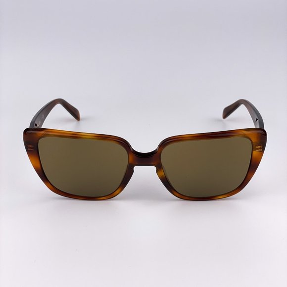 🔥 CELINE CL40047I/S 53E Sunglasses Havana Brown Oversized Women - Picture 3 of 9